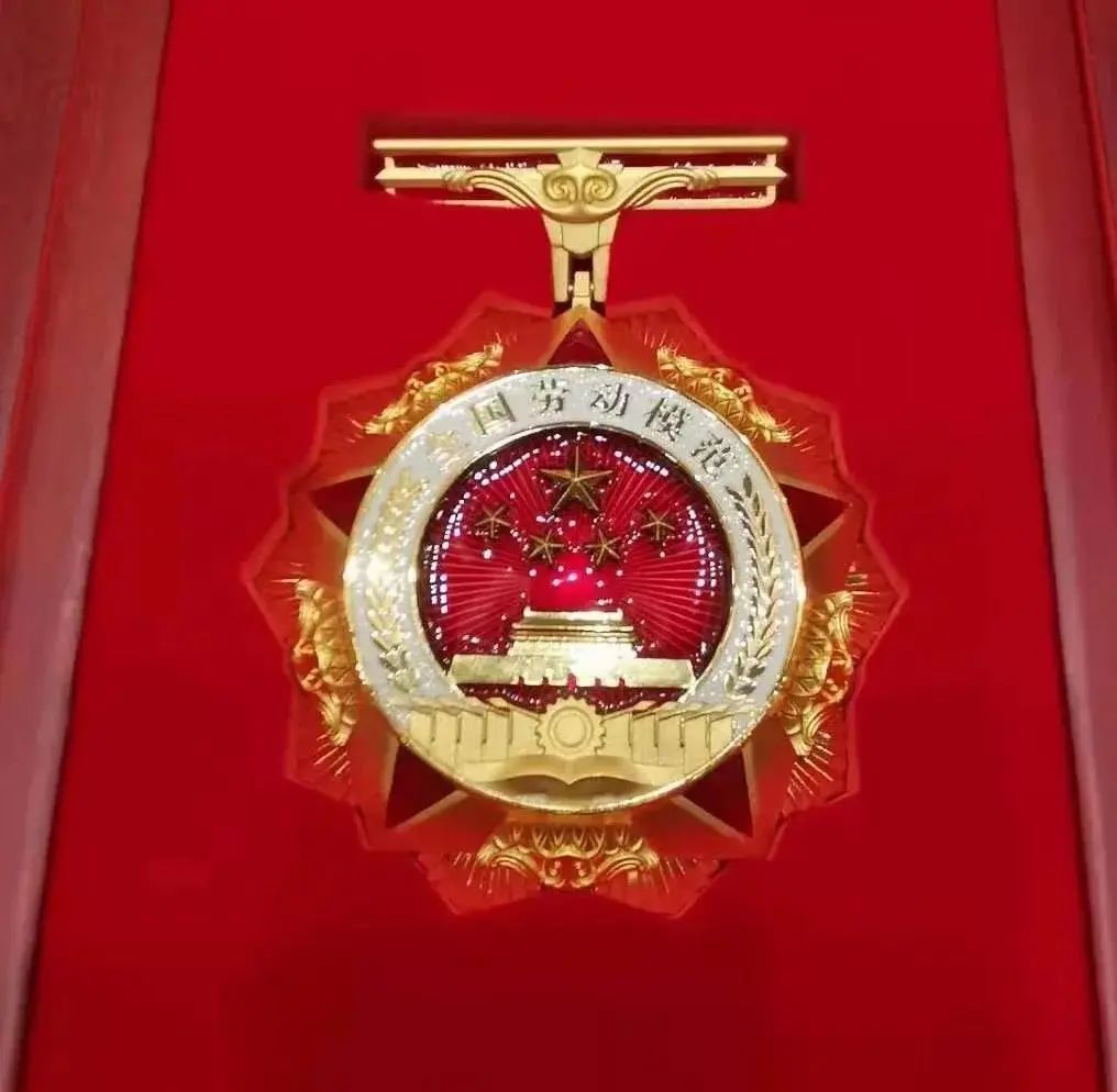 全国劳模王兴平今天在京接受表彰!