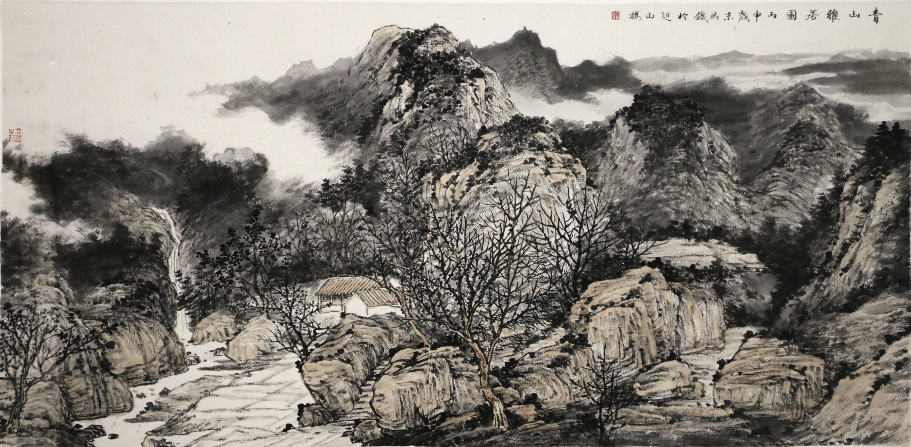 段铁二十年写生经历造就自己独具一格的山水画面貌