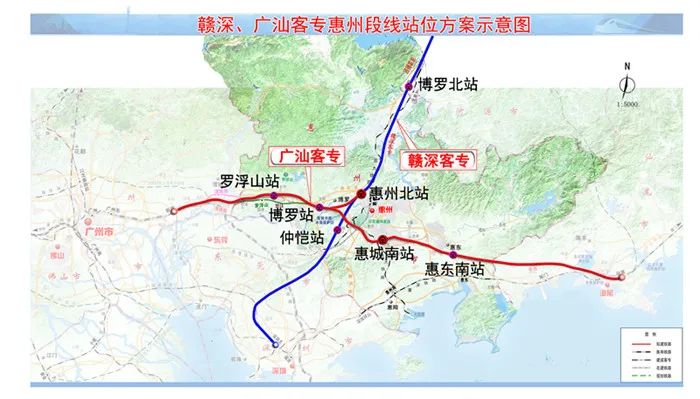 深惠城际线路本月底动工,未来仲恺去深圳只需