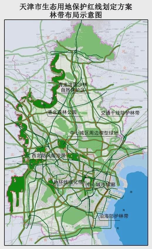 重磅天津这些区域划入生态保护红线