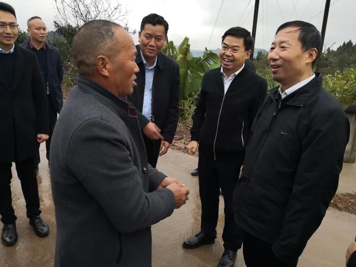 王志军在四川南充嘉陵区南部县开展定点扶贫调研检查