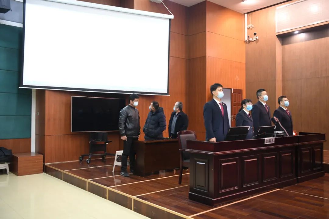 邹平法院集中宣判两起涉恶势力犯罪案件