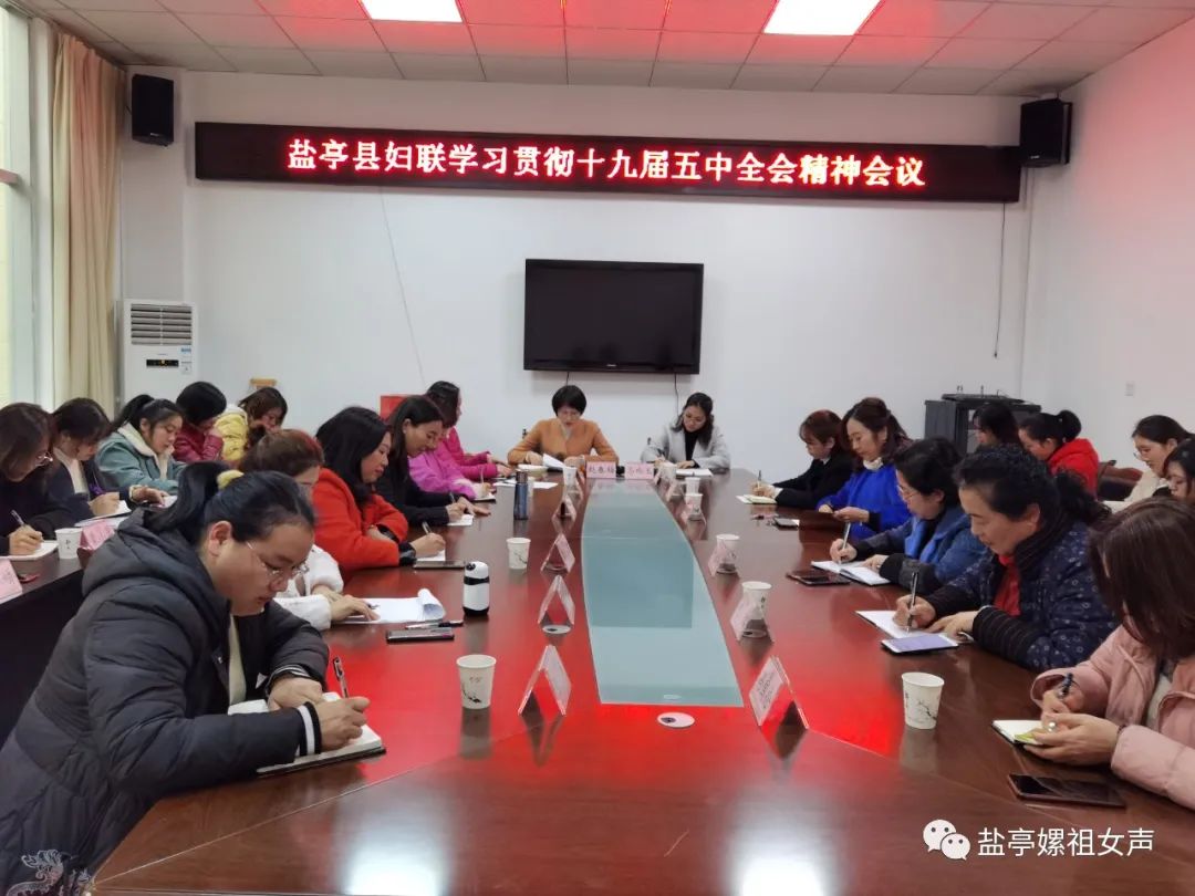 盐亭县妇女联合会召开第十三届二次执委会