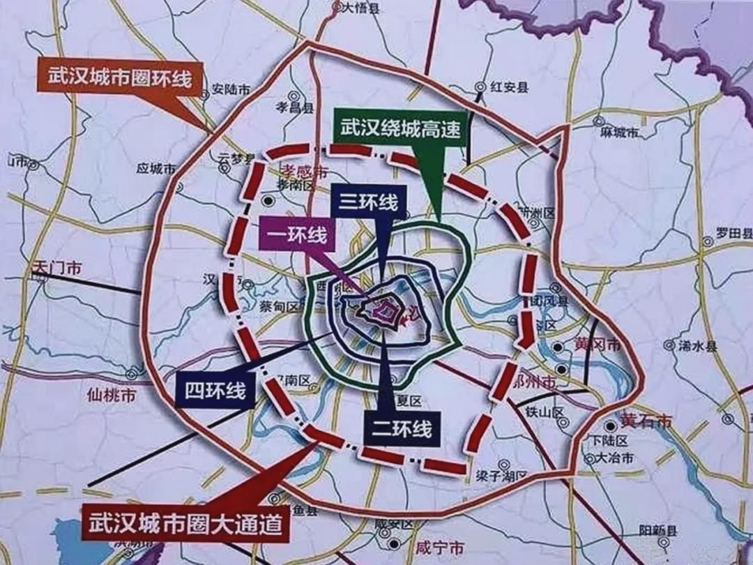 据了解,武汉城市圈大通道工程是被列入《武汉市城市总体规划(2017