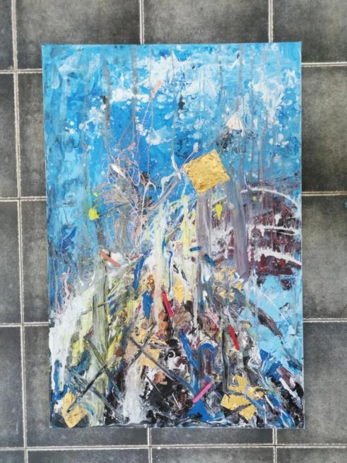 悦迹丨中央美院心流主题绘画大赛获奖作品解读