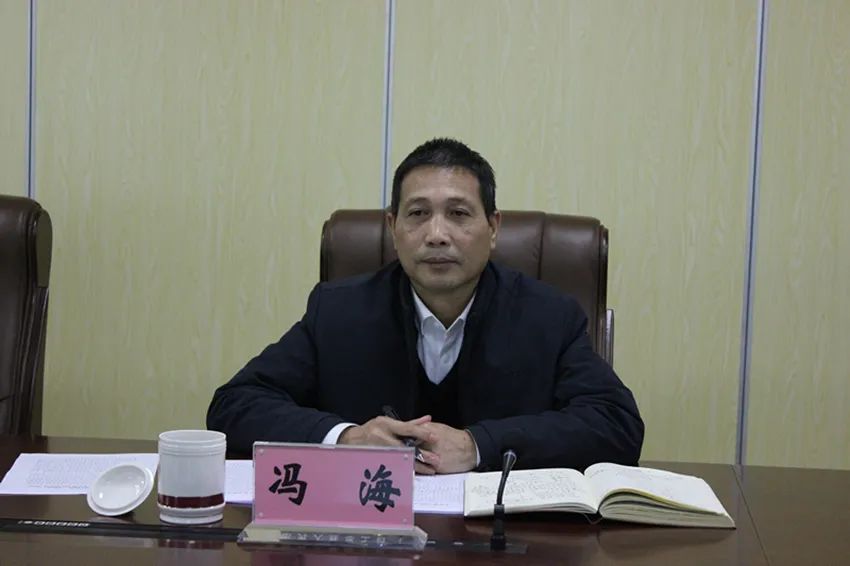 上思县委政法委书记冯海到上思法院调研指导工作