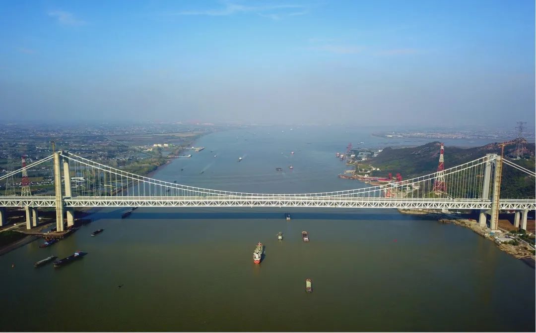 中交集团承建的五峰山长江大桥