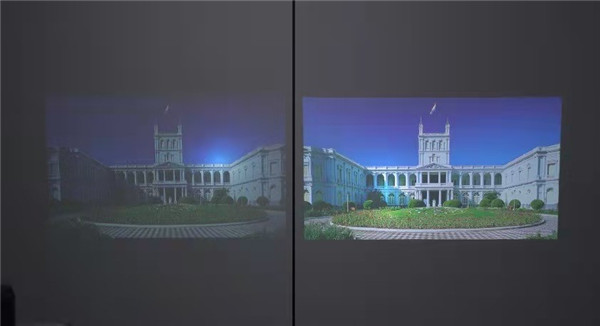 "高清"或"超高清"是指投影机显示系统固有分辨力,还是支持的图像格式