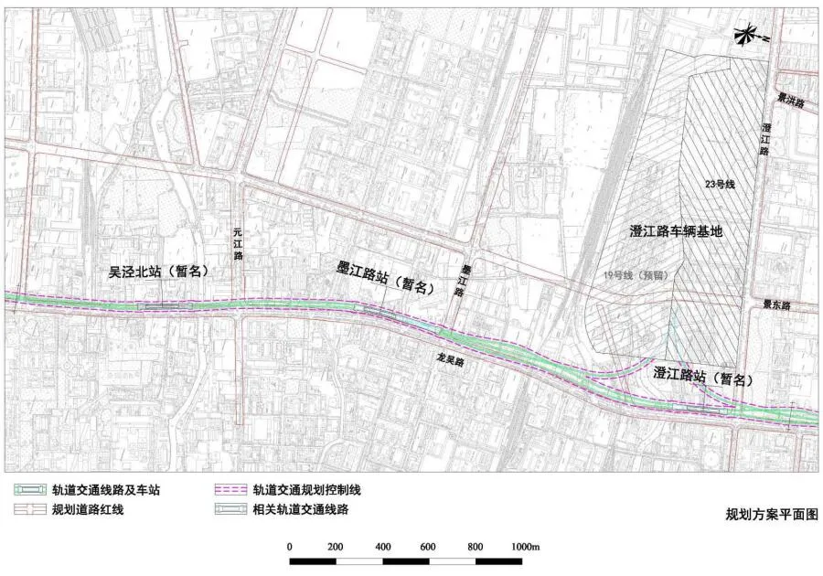 5公里,线路起于闵行开发区站,主要沿东川路—龙吴路—天钥桥路等道路