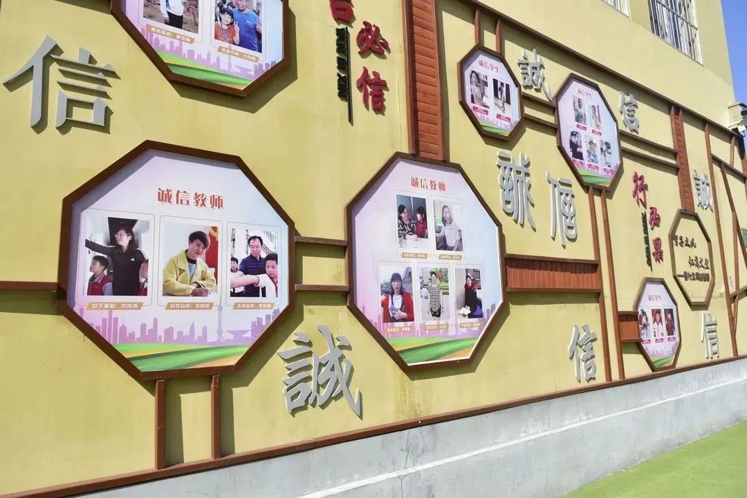 美!"诚信之花"在这些校园华丽绽放