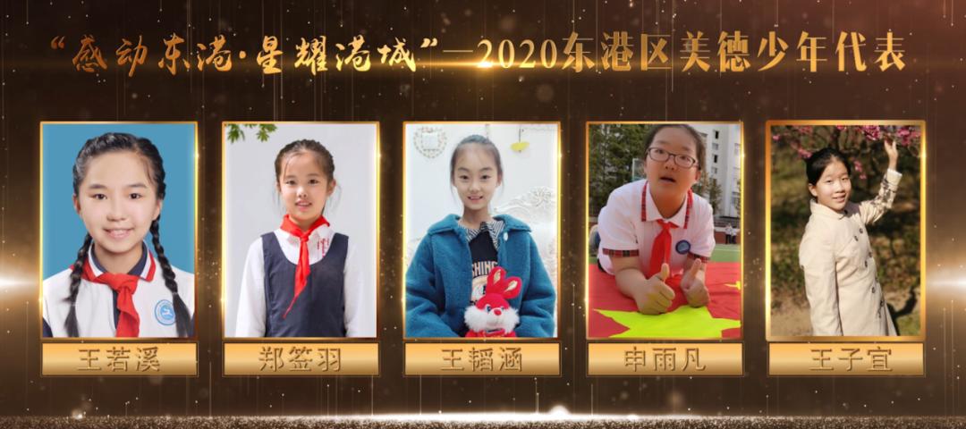 郑签羽,东港区第一小学 王韬涵,日照第四实验小学 申雨凡,天宁小学