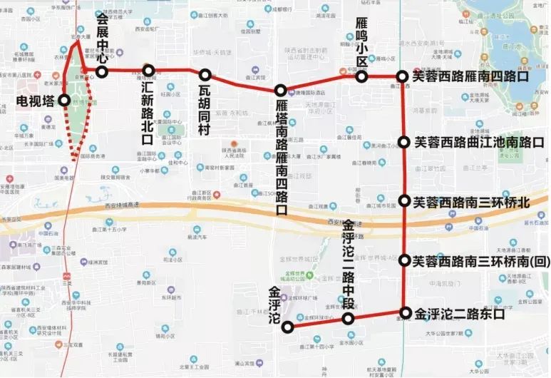 公交线路"更新"  143路 143路公交车首末站为金泘沱—电视塔,首班时间