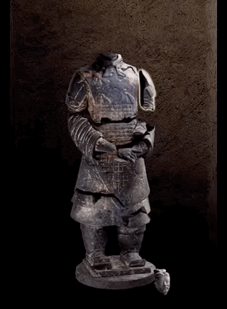 我在秦陵修兵马俑,发现一件了不起的事