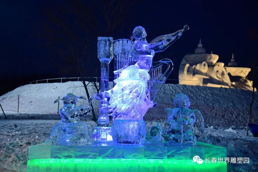 第五届中国长春国际冰雪雕塑作品邀请展作品欣赏(冰雕