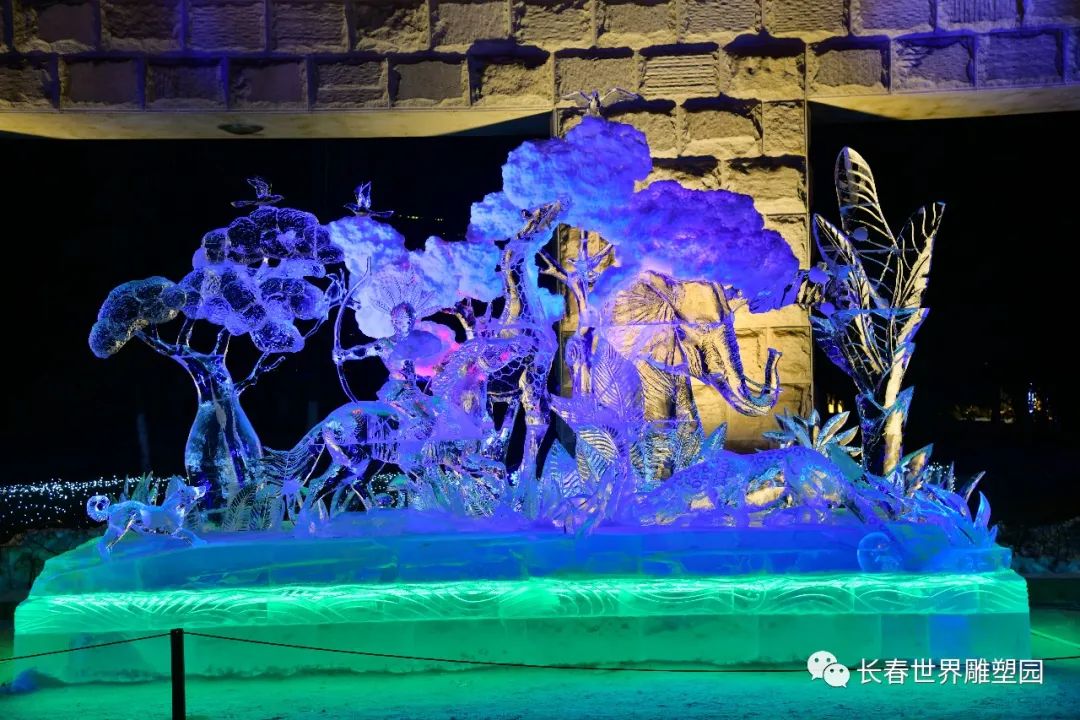 第五届中国长春国际冰雪雕塑作品邀请展作品欣赏冰雕