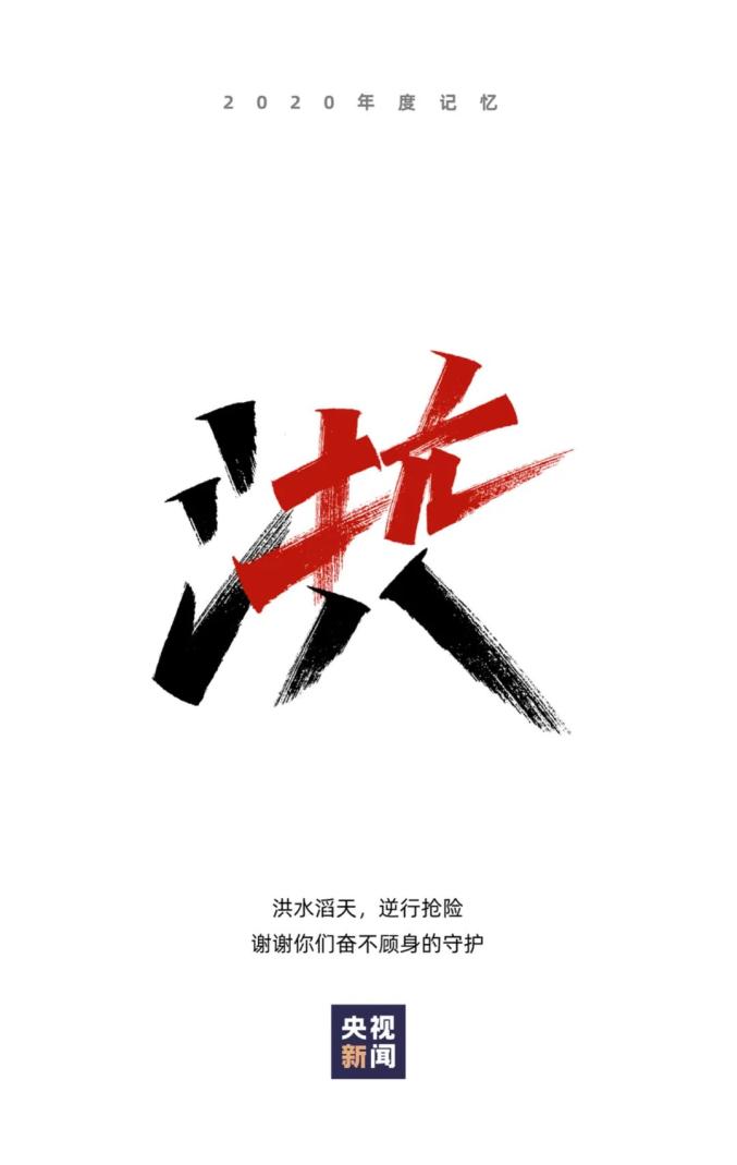 一组字,一起回顾2020,展望2021!