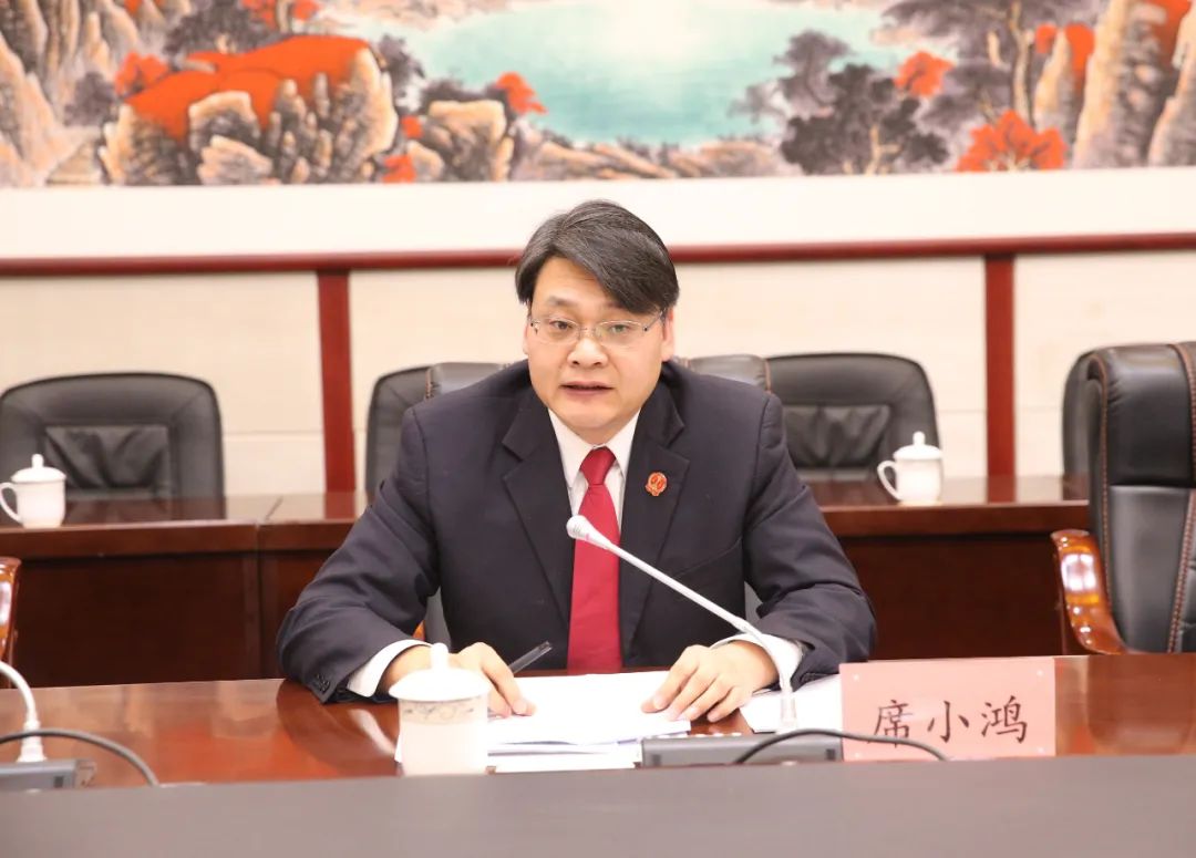 席小鸿到庆阳征求人大代表对法院工作的意见建议