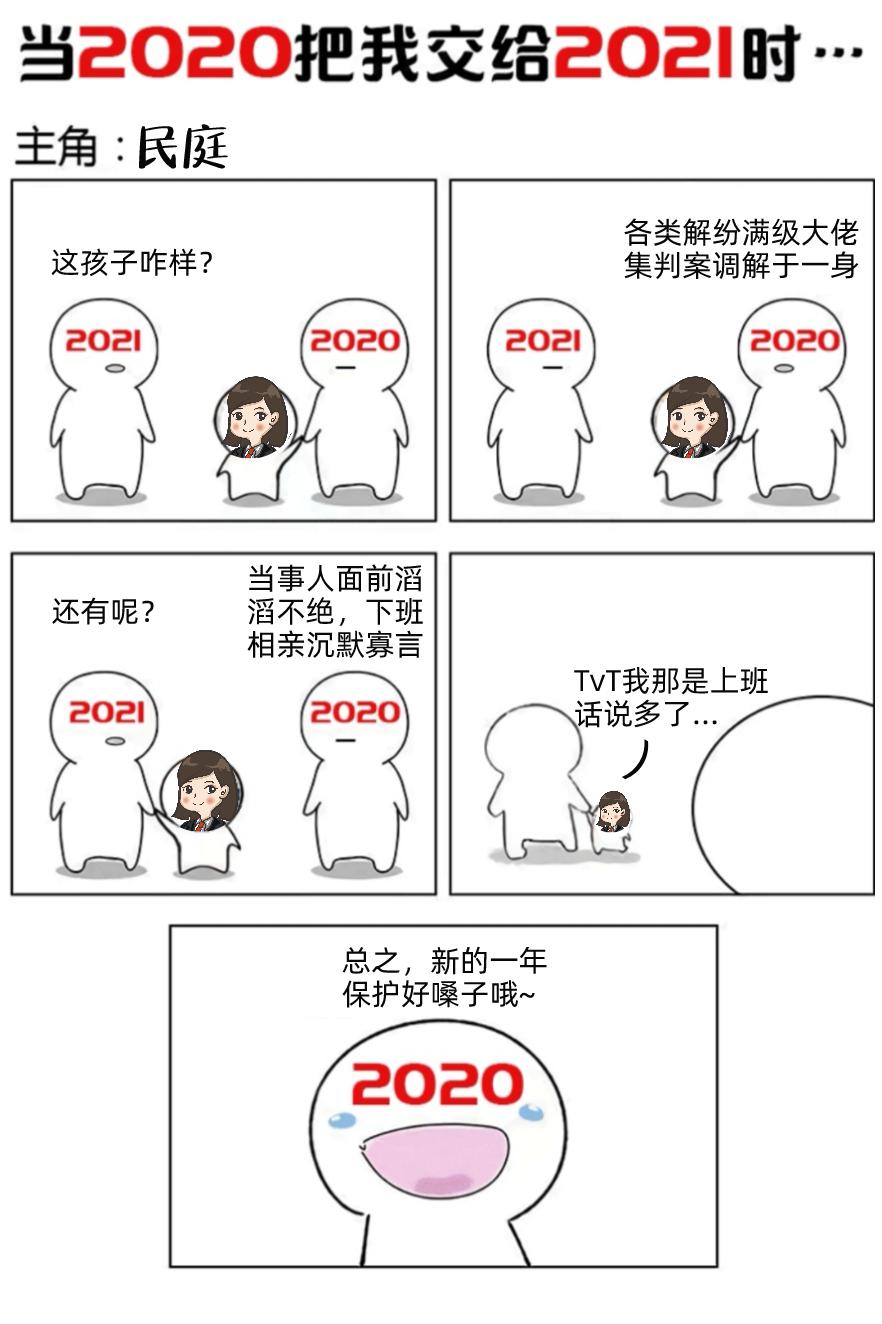 当2020把我交接给2021时