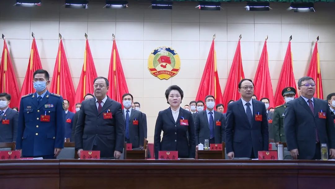 政协第八届金昌市委员会第六次会议开幕