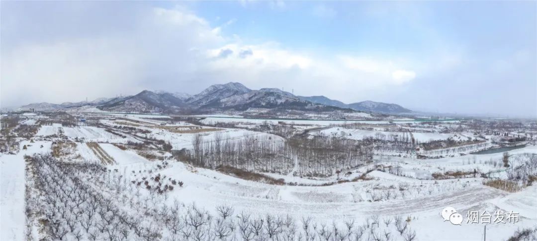 大雪中的烟台