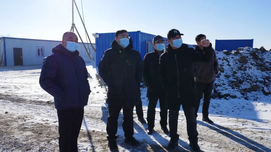 新年伊始梅里斯区委书记郝宪庆深入一线调研全区重点项目建设情况