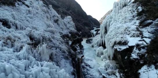 定西李家峡景区第三届冰雪大世界又来啦,畅游李家峡,.