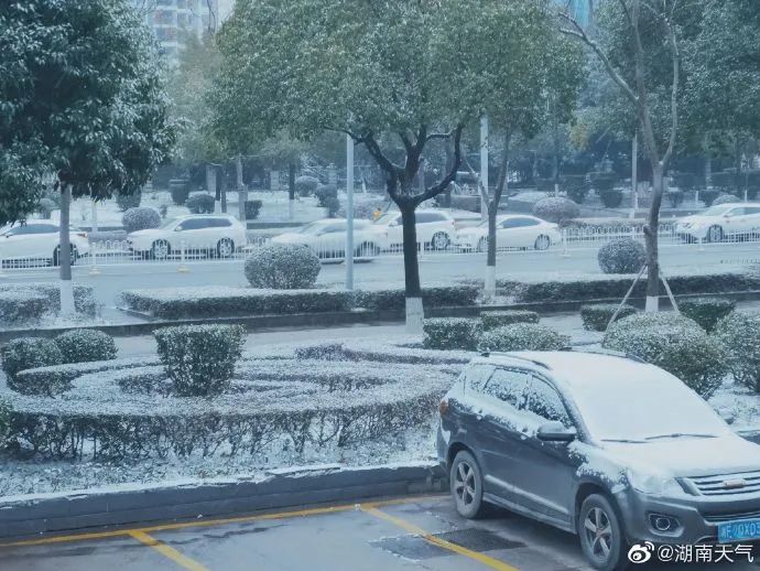 2021年湖南的第一场雪来啦!下在了这些地方....(最新发布)