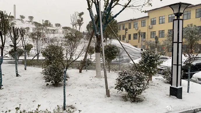 2021年湖南的第一场雪来啦!下在了这些地方....(最新发布)