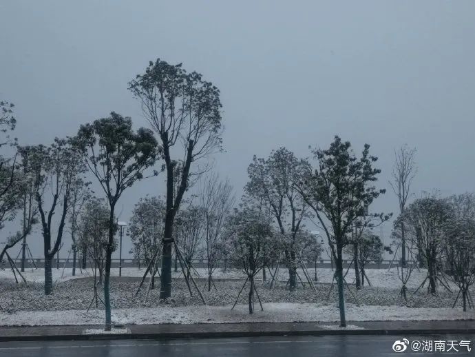 2021年湖南的第一场雪来啦!下在了这些地方....(最新发布)