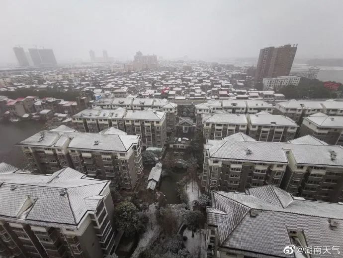 2021年湖南的第一场雪来啦!下在了这些地方....(最新发布)
