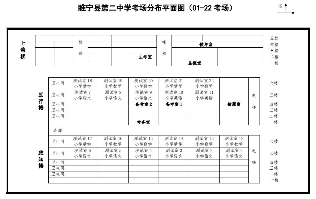 2020年下半年中小学教师资格面试考点地址及考场示意图发布（最新发布）
