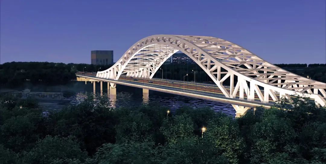 国务院官网点赞!中建八局这座大桥完成首次钢结构吊装!