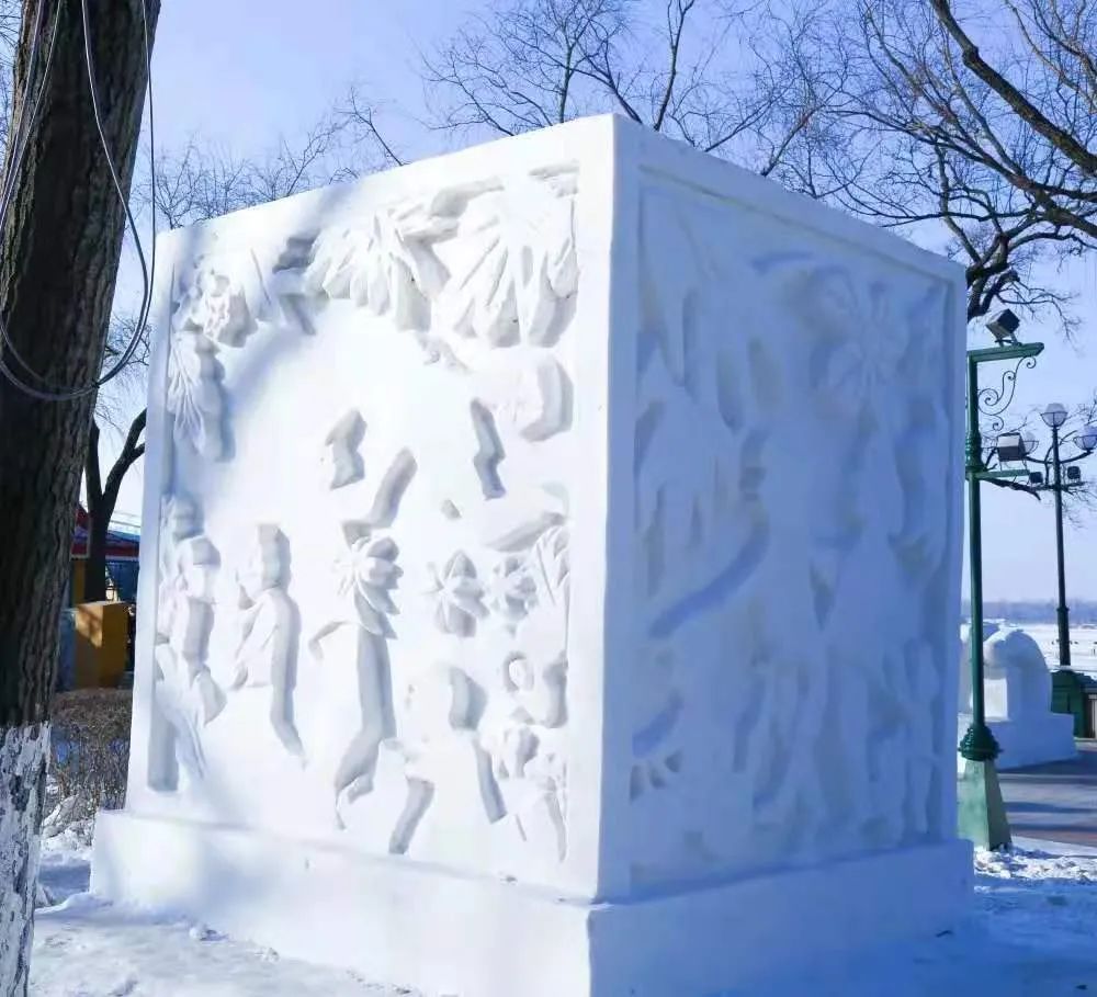 斯大林公园雪雕创意大赛揭晓啦,您家的作品入选了吗?