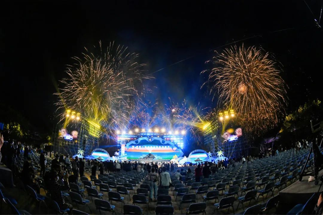 资料图：第三届海南岛国际电影节开幕式晚会。