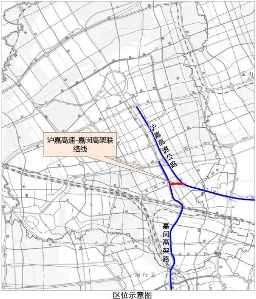 沪嘉高速-嘉闵高架路将新建一条快速联络线!