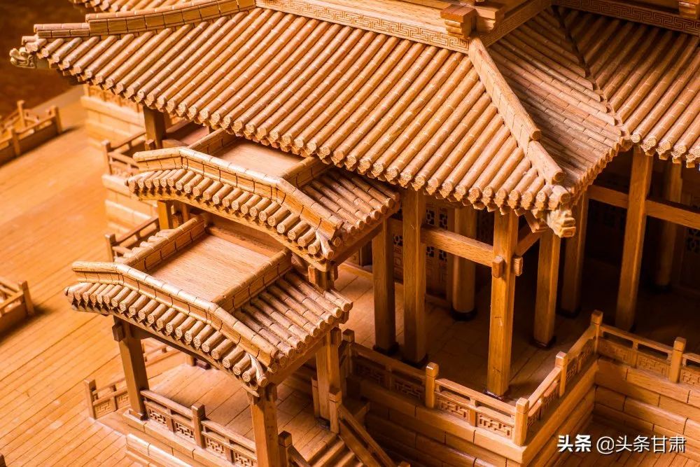 金城瑰宝 | 榆中古建筑模型制作技艺