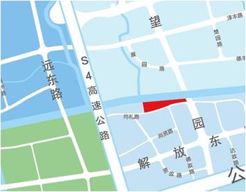 园路,高速公路桥下空间人行栈桥,空中步道,包含浦南运河北岸s4引桥下