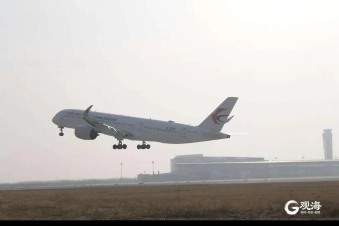 最新消息青岛胶东国际机场成功试飞