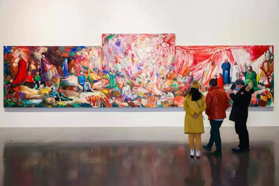 尹朝阳陈彧君李姝睿个展开幕用艺术的力量破除阴霾