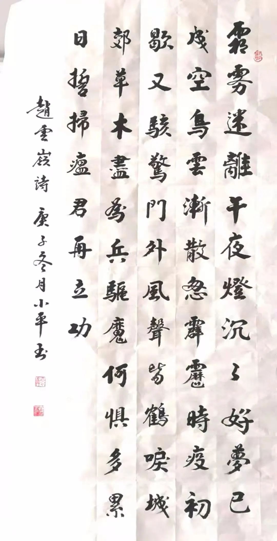 【"抗疫有我"优秀作品】抗疫诗集优秀书法