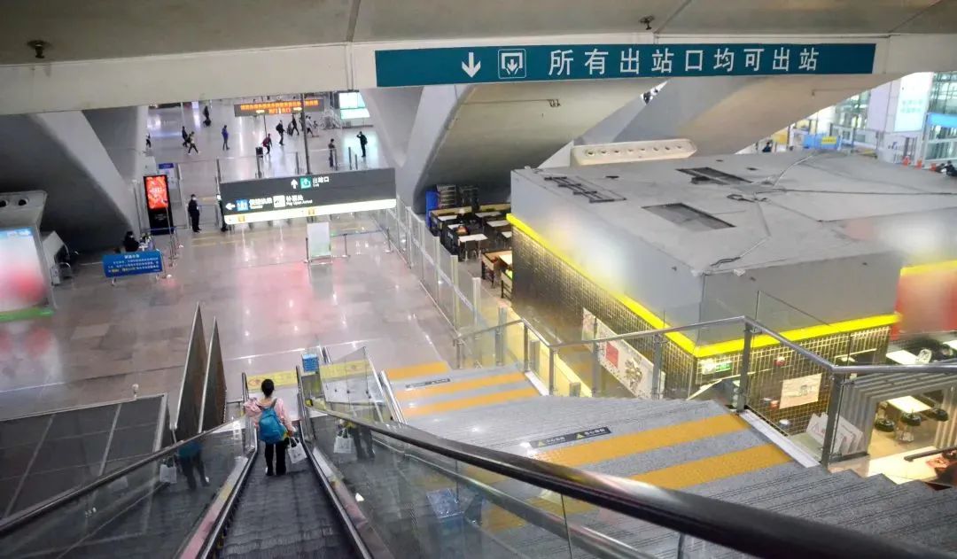 有图有视频广州南站一层便捷换乘保姆级教程来了