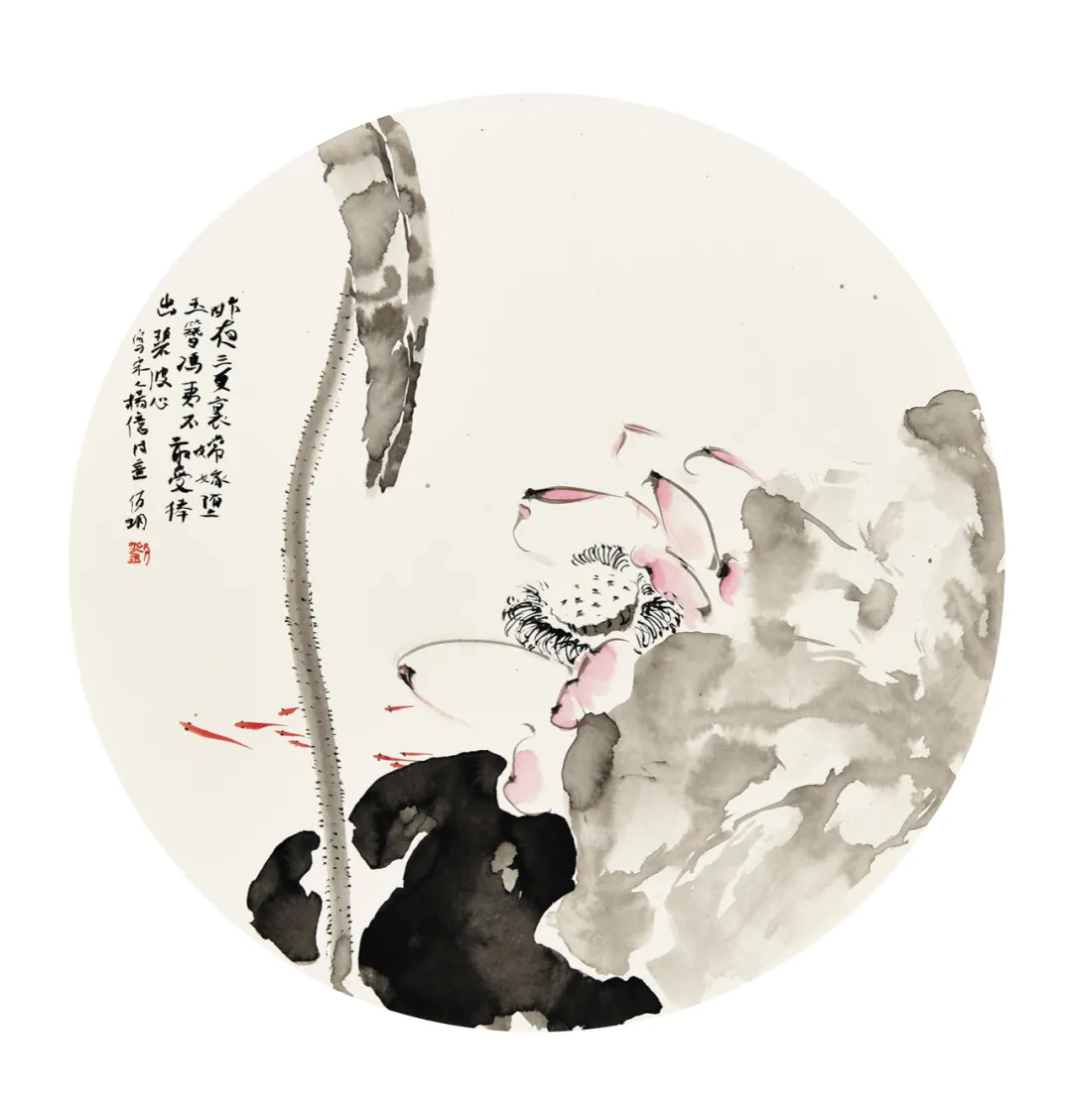 新春纳福刘佰玥中国画小品新作品鉴
