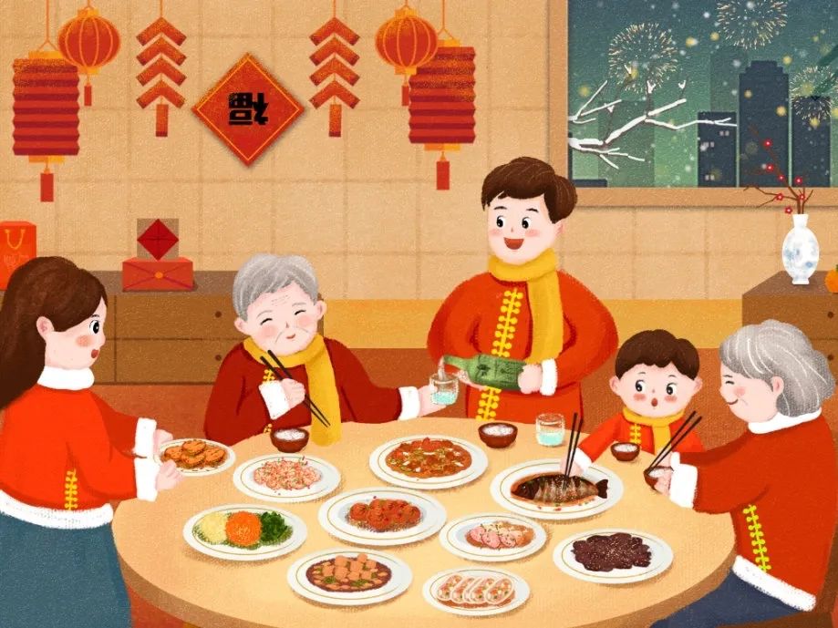 一起去康康别人家的年夜饭吧!【爱申活暖心春】