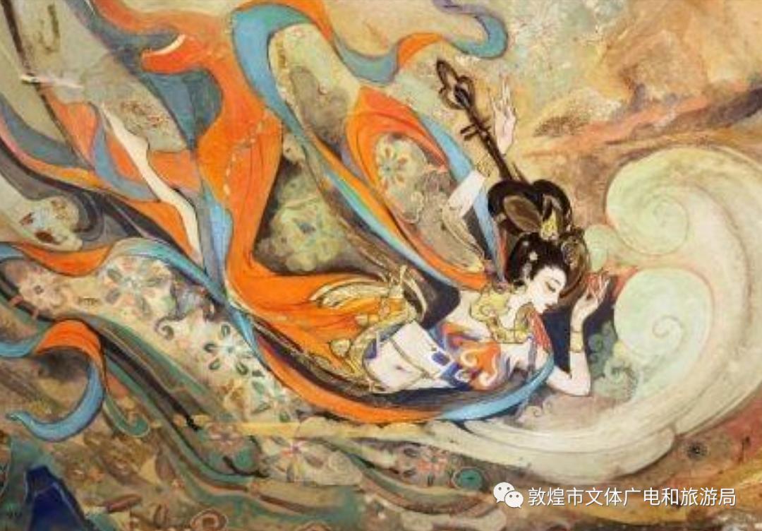 【秘境敦煌】敦煌壁画中的飞天女神为何要"反弹琵琶"