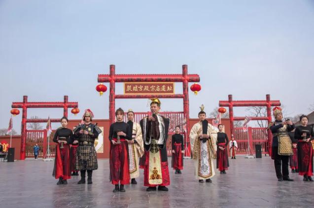 殷墟宫殿宗庙遗址 通过殷商文艺展演,营造浓厚的节日氛围,使传统文化
