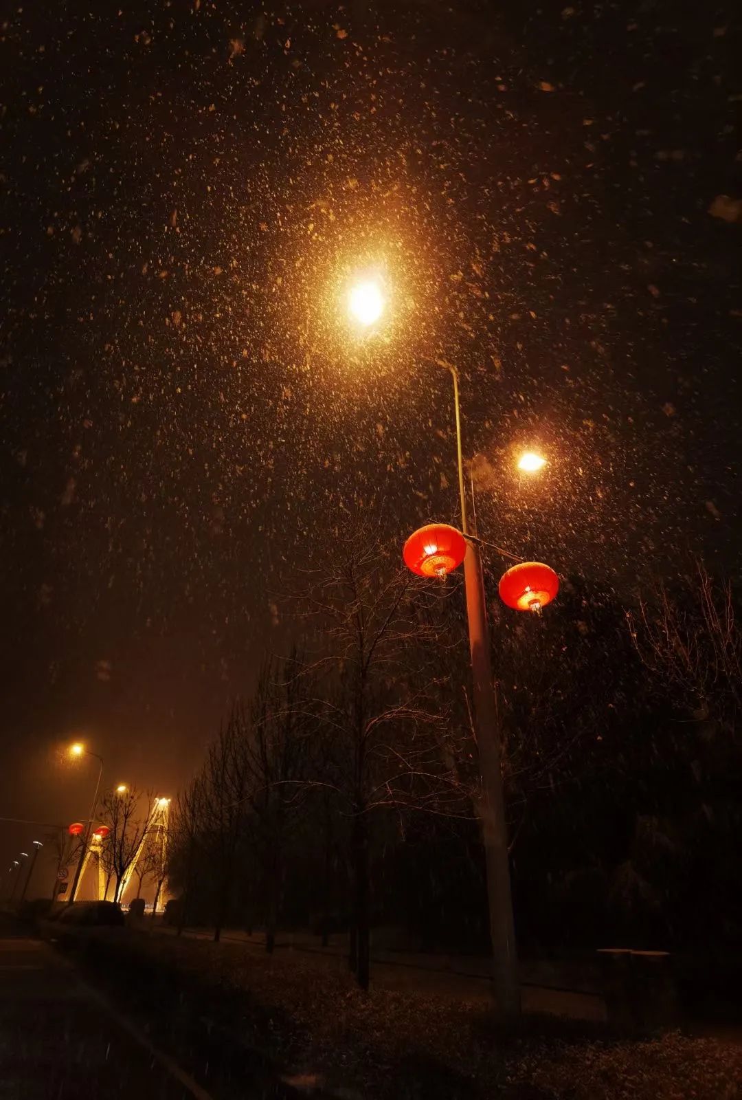 高速连环追尾!朋友圈里雪景美 圈外阿消雪中忙