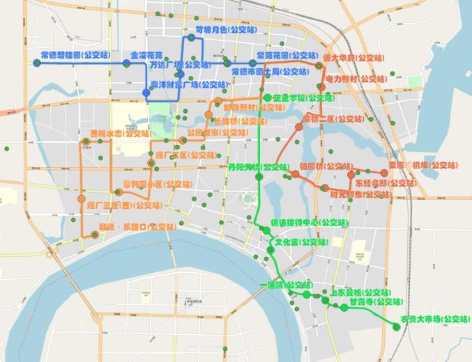 常德20条学生定制公交开行线路