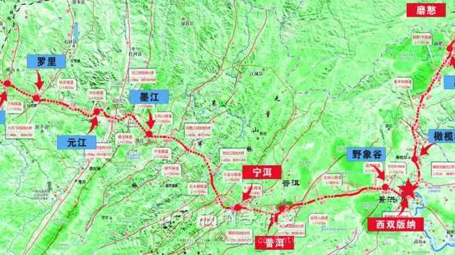 预计10月初竣工中老铁路玉磨段西双版纳站房已完成主体结构施工