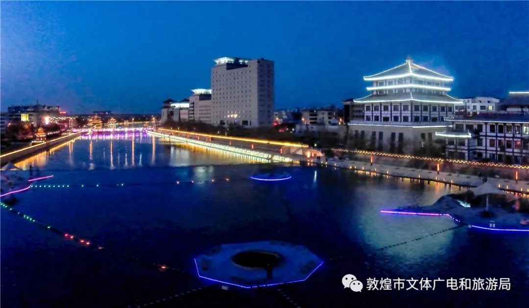 近日,敦煌党河风情线成功进行了春季蓄水,目前蓄水工