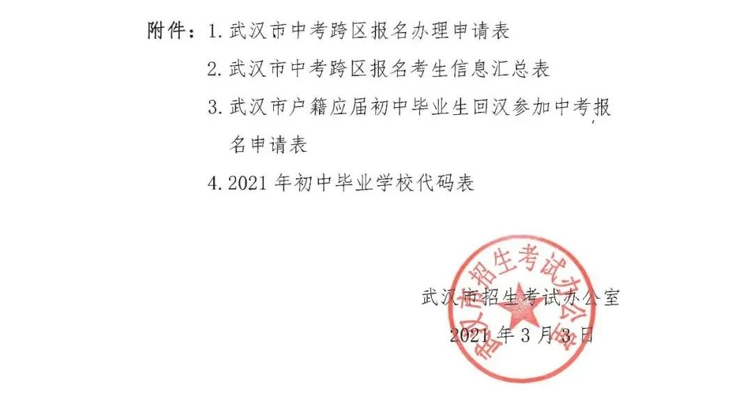 通知来了！今年武汉高中招生考试继续实行网上报名（最新发布）